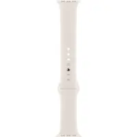 Apple Watch 42 mm stjärnvit sportarmband, S/M