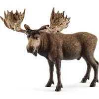 Schleich Wild Life - H: 12 cm - Älg 14781 - - One Size - Leksaksdjur