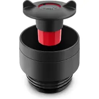 EMSA Travel Mug Classic N2020300, Svart, Blå, Rostfritt stål, Silikon, Rostfritt stål, Polypropylen (PP), 4 h, 8 h