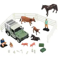 Tomy Britains Land Rover veterinärsats 43385