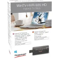 Hauppauge WinTV HVR-935C - Digital/analog TV-mottagare/radiomottagare/videofångstadapter - DVB-C, DVB-T2 - HDTV - USB 2.0 - PAL