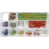 Velleman WJW351 Labsladd-Set Röd, Orange, Gul, Grön, Blå, Grå, Vit
