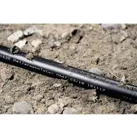 Hellermanntyton 323-20080 Krympslang med lim Svart 8 mm 2 mm Krympförhållande:4:1 1 m