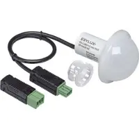 ESYLUX PD-C 360i/12 mini KNX, Passiv infraröd (PIR) sensor, Kabel, 12 m, Tak, inomhus, Svart, Vit