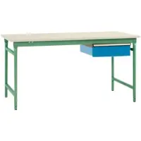 Manuflex BB5237.6011 Arbetsbordmöbel Resedagrön (RAL 6011)