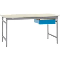 Manuflex BB5241.9006 Arbetsbordmöbel Aluminiumsilver