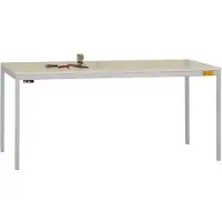 Manuflex LD1913.9006 ESD Arbetsbordmöbel Aluminiumsilver