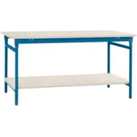 Manuflex BB5227.5007 Arbetsbordmöbel Briljantblå (RAL 5007)