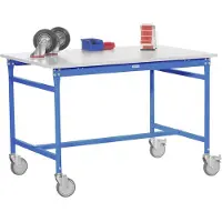 Manuflex BB4025.5012 Arbetsbordmöbel Ljusblå (RAL 5012)