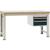 Manuflex WP5417.7016 Arbetsbänk (B x H x D) 1500 x 800 x 700 mm Antracit