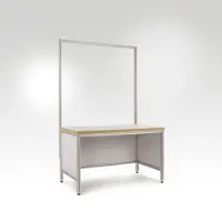 Manuflex ZB8202 Alu-byggportal utan arm för ALU-arbetsbord med bordsbredd = 1000 mm