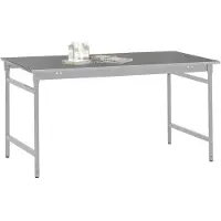 Manuflex BB3034.9006 Arbetsbordmöbel Aluminiumsilver