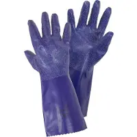 Showa 4740 XL NSK24 Gr. XL Bomullstrikå, Polyester, Nitril Kemikaliehandskar Storlek (handskar): 11, XL EN 388:2016, EN 374-1:2016/ Typ A, EN 374-5:2016 ISO