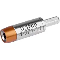 Bernstein Werkzeugfabrik 4-971 Vridmoment-adapter Inner-sexkantig 0.1 Nm (max)