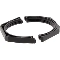 CONTA-CLIP 28620.4 KDS-GM 50 BK uppdelad M50 M50 Polyamid 6.6 Svart 5 st