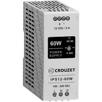 CROUZET 89452061 Industrinätenhet 12 V 5 A 60 W Innehåll 1 st
