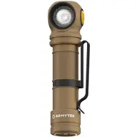 ArmyTek Wizard C2 Pro Max Sand White LED Ficklampa med bältesclip, med hölster Uppladdningsbara batteri 4000 lm 149 g