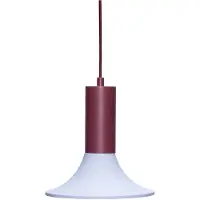 Hubsch Taklampa , Röd, Vardagsrum, Metall