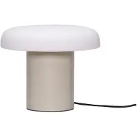 Hubsch Bordslampa , Beige, Vardagsrum, Glas