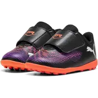 Puma Fotbollsskor - Framtid 8 Play TT V Inf - Svart/Vit/Glödande - - 21 - Fotbollsskor – Grus