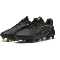 Puma King Ultimate Fg/ag Eclipse - Svart/orange/Silver, storlek 40