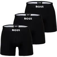BOSS Boxershorts One 3-Pack 001 Svart Storek