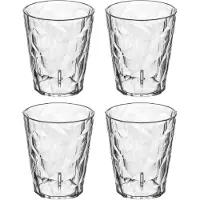 Koziol set med glas för trädgården CLUB NO.1 superglas 250 ml – 4 st
