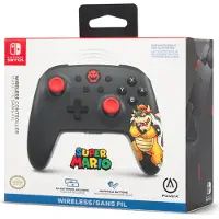 PowerA - Spelkontroll - trådlös - King Bowser - för Nintendo Switch, Nintendo Switch OLED, Nintendo Switch Lite
