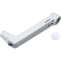 Ergotron - Monteringskomponent (9-tums förlängningsarm) - aluminium - vit - för P/N: 45-243-216, 45-246-026, 45-268-026, 45-269-009, 45-490-216, 45-537-216, 45-551-216
