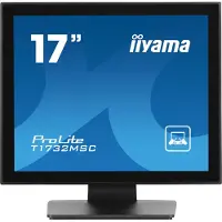 Iiyama ProLite T1732MSC-B1SAG Touchscreen EEK: E (A - G) 43.2 cm (17 tum) 1280 x 1024 pixel 5:4 5 ms HDMI, DisplayPort, VGA, Audio Line Out TN LCD