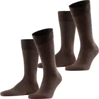 Falke Happy Socks 2-pack Brun Storlek