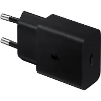 Samsung EP-T1510NBEGEU USB-laddare 15 W 1x USB-C Svart Utan kabel, Snabbladdare