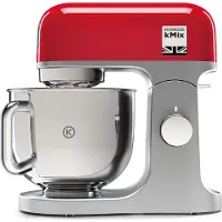 Kenwood Robot pâtissier - KENWOOD kMix KMX750RD - Corps métal - Rouge - 6 vitesses - 1000 W - Bol inox 5 L röd
