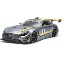 Tamiya 1:10 RC modellbil Elektrisk Gatumodell Mercedes-AMG GT3 Borst motor Fyrhjulsdrift (4WD) Byggsats TT-02