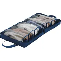 Wenko Skopåse Business 36,5 x 14,5 cm polyester marinblå