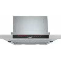 Bosch Serie 8 Dfs067k51 Teleskopisk Fläktkåpa 60 Cm
