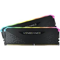 Corsair Vengeance RGB RS - DDR4 - sats - 32 GB: 2 x 16 GB - DIMM 288-pin - 3200 MHz / PC4-25600 - CL16 - 1.35 V - ej buffrad - icke ECC - svart