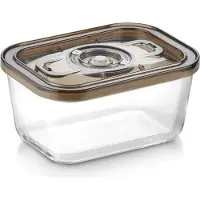 Caso vakuumbeholder i glas med plastlock VacuBoxx Eco M Transparent 4038437011661