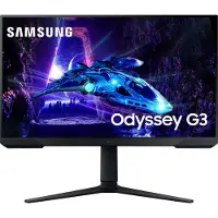 Samsung Odyssey G3 S32DG302EU - G30D Series - LED-skärm - spel - 32 - 1920 x 1080 Full HD (1080p) @ 180 Hz - VA - 250 cd/m² - 3000:1 - HDR10 - 1 ms - HDMI, DisplayPort - svart