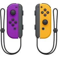 Nintendo Switch Joy-Con Controller Pair - Neon Purple (L) & Neon Orange (R)