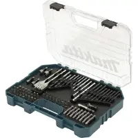 Makita - Skruvmejselbitssats - 75 bitar - torx, phillips, pozidriv, hex, slot