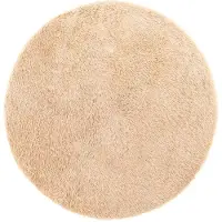 vidaXL Ryamatta med lång lugg NAVARRA beige 100x100 cm polyester