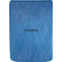 Pocketbook Shell series - Vikbart fodral för eBook-läsare - polyuretanläder - blå - för Verse, Verse PRO