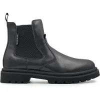 Dutch'd Chelsea boots 'Raw (Size runs small, order one size up)' svart