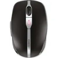 Cherry JW-9100-2 WiFi mus Sladdlös, Trådlös, Bluetooth Optisk Svart/Silver 6 Knappar 2400 dpi