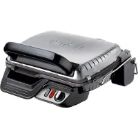 Tefal UltraCompact 600 Comfort - Grill - elektrisk - 600 cm2 - rostfritt stål/svart