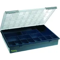 Raaco Assorter 4-15 Låda (L x B x H) 338 x 260 x 57 mm Antal fack: 15 fast underavdelning Box Innehåll 1 st