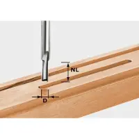 Festool Notfräs med bottenskär 20/55 mm