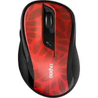 Rapoo M500 WiFi mus Sladdlös, Bluetooth Röd 1600 dpi