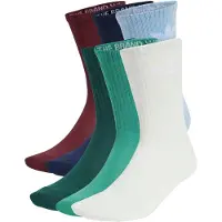 Adidas Originals Sockor 'Trefoil Cushion' ljusblå / mörkgrön / vinröd / vit